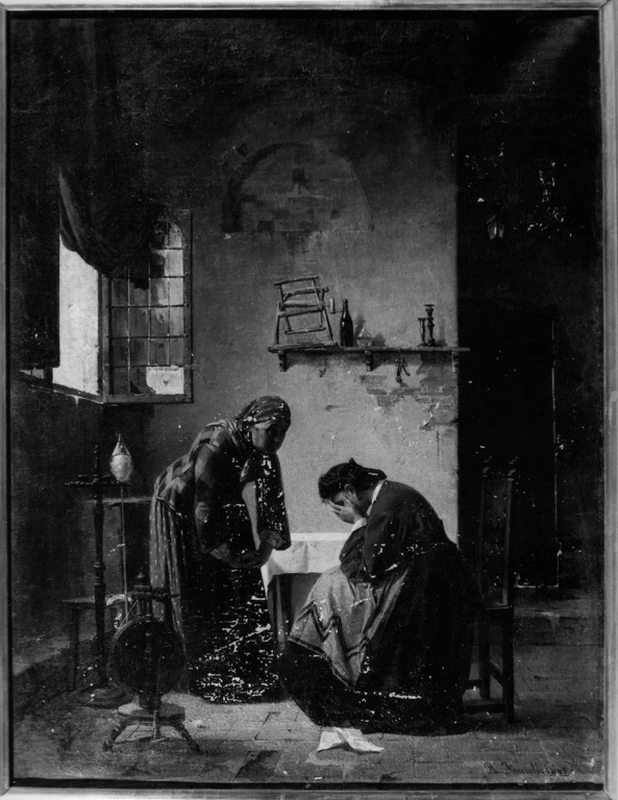 Scena familiare - Palazzo del Ministero di Grazia e Giustizia, Roma